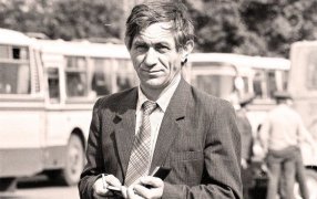 Поэт и журналист Сергей Белозёров. Тула, 1980-е годы. / Из архива А. Коровина