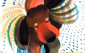Очень любил собак художник и поэт Лев Токмаков / Из личного архива Дмитрия Шеварова