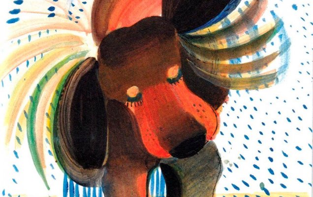 Очень любил собак художник и поэт Лев Токмаков / Из личного архива Дмитрия Шеварова