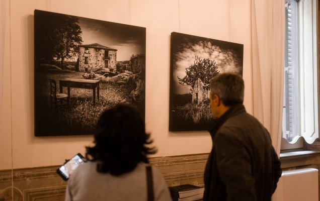 В Риме открылась выставка фотохудожника Энцо Розамилия, посвященная русской классике /  пресс-служба Русского Дома в Риме 
