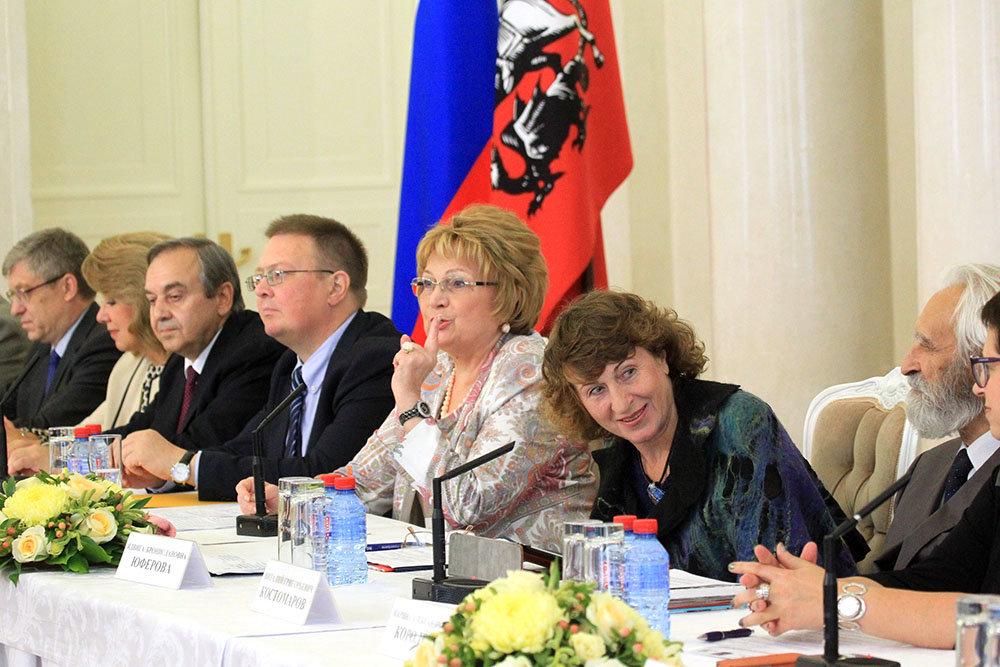 Последнее публичное выступление Людмилы Ивановны на чествовании пушкинских учителей. Сентябрь 2014 года. Фото: Аркадий Колыбалов/РГ