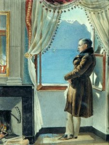 Е.Р. Рейтерн. В.А. Жуковский у окна. 1832 г. Из собрания ГМП
