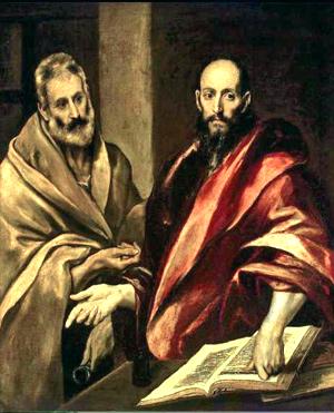 «Апостолы Петр и Павел», Эль Греко