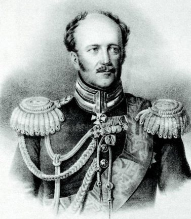 А.Х. Бенкендорф. Гравюра Т.Райта с оригинала Дж.Доу. 1820-е