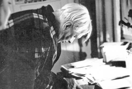 К.И. Чуковский Фото Л.А. Шилова. Весна 1964