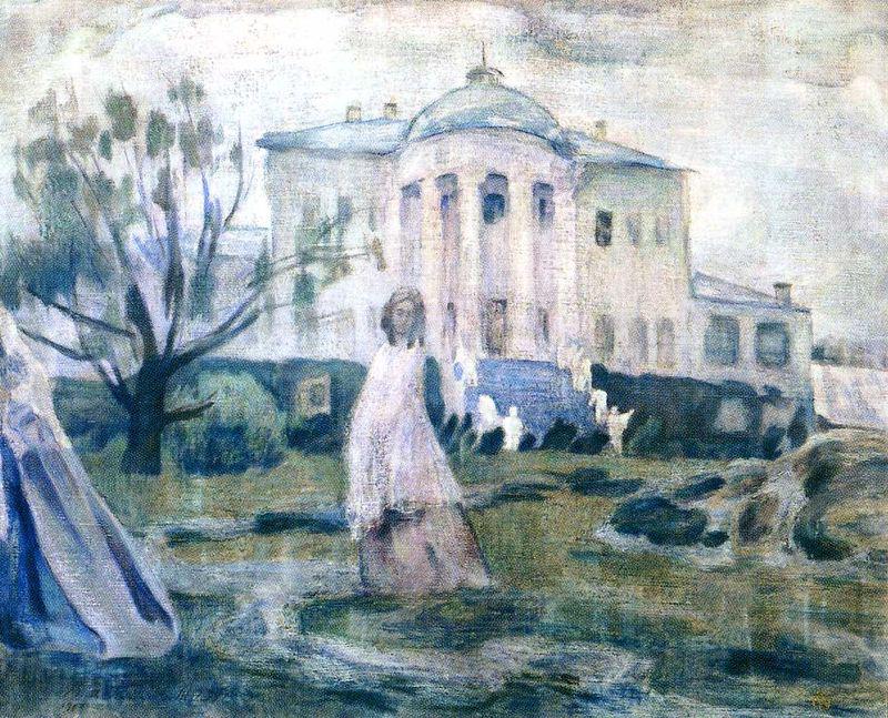 В. Э. Борисов-Мусатов «Призраки» (1903)