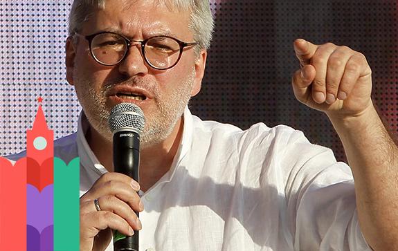 Евгений Водолазкин на Красной площади рассказал об Авиаторе