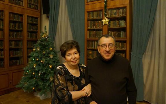 Ольга Варшавер и Александр Ливергант
