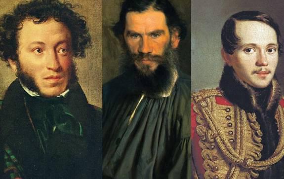 Россияне выбирают Пушкина, Толстого и Лермонтова - Год ...