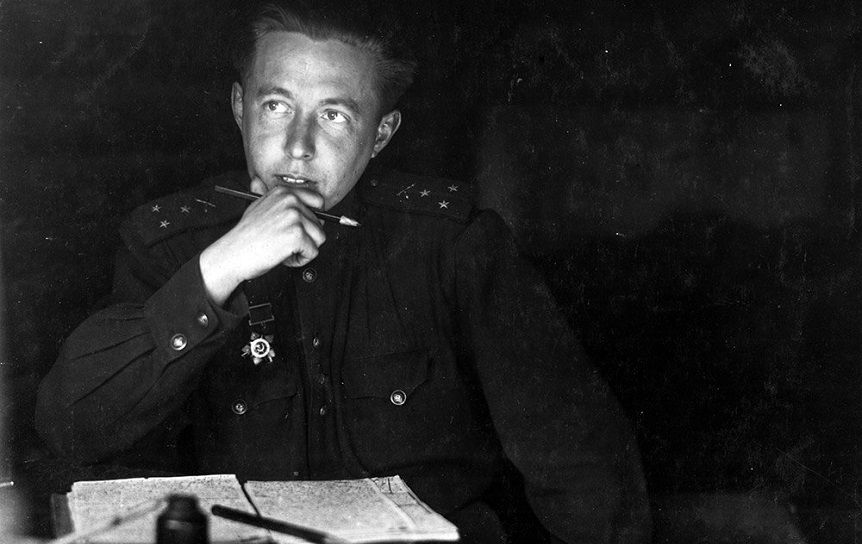 Капитан Александр Солженицын. 1944 год. Фото: Предоставлено 'Музей-квартира А.И.Солженицына'
