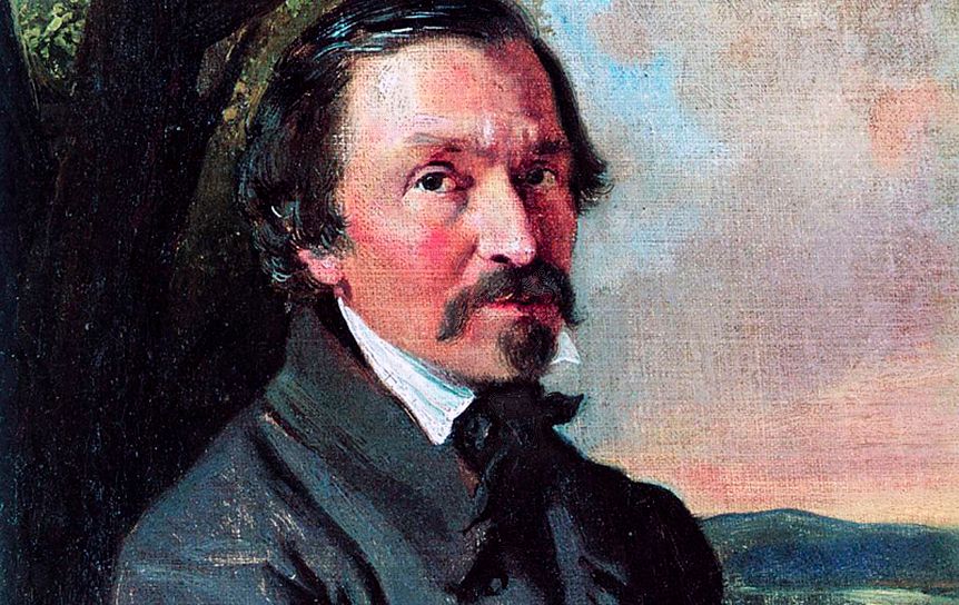 Портрет Н.А.Некрасова Константин Маковский. 1856 / wikiart.org