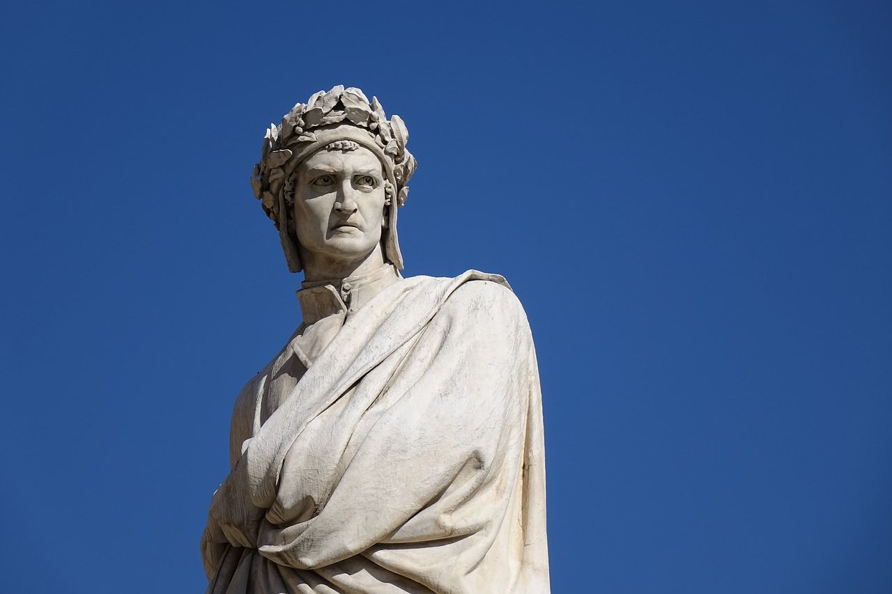 На фото: памятник Данте во Флоренции / Фото: Pixabay