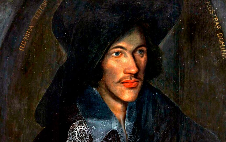 Джон Донн на портрете . (1595). неизвестного художника. Национальная портретная галерея, Лондон. / npg.org.uk