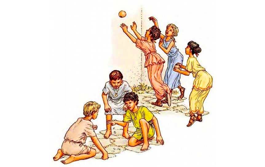 Игры детей в Древнем Риме ничем не отличались от современных / histclo.com