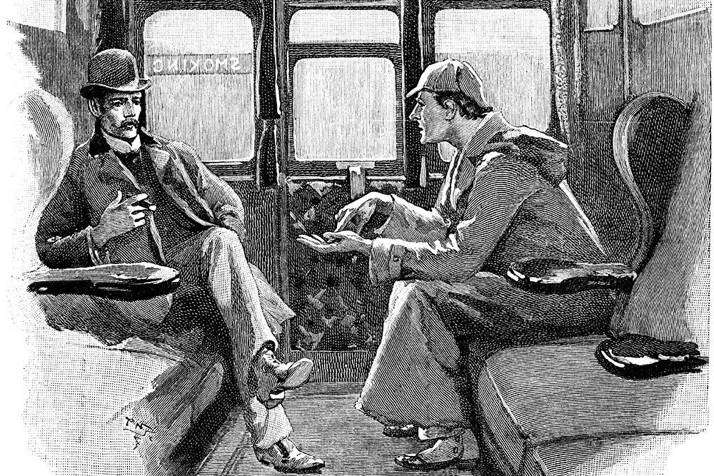 Такими увидел Шерлока Холмса и доктора Ватсона художник британского журнала The Strand в конце XIX века. / GettyImages