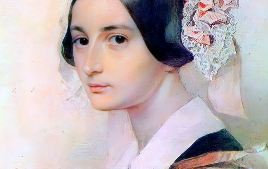 К 140-летию со дня смерти Александры Осиповны Смирновой-Россет (18 марта 1809, Одесса – 19 июля 1882, Париж) / П.Ф. Соколов. Портрет Александры Осиповны Смирновой-Россет. 1834-1835 гг.  / Всероссийский музей А.С. Пушкина
