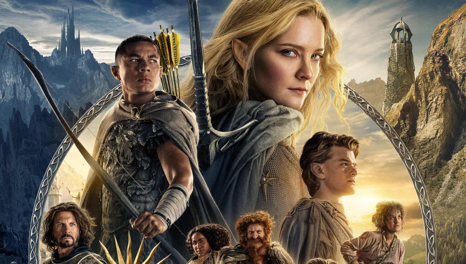 Фрагмент постера к сериалу 'Властелин колец: Кольца власти', 2022 / kinopoisk.ru