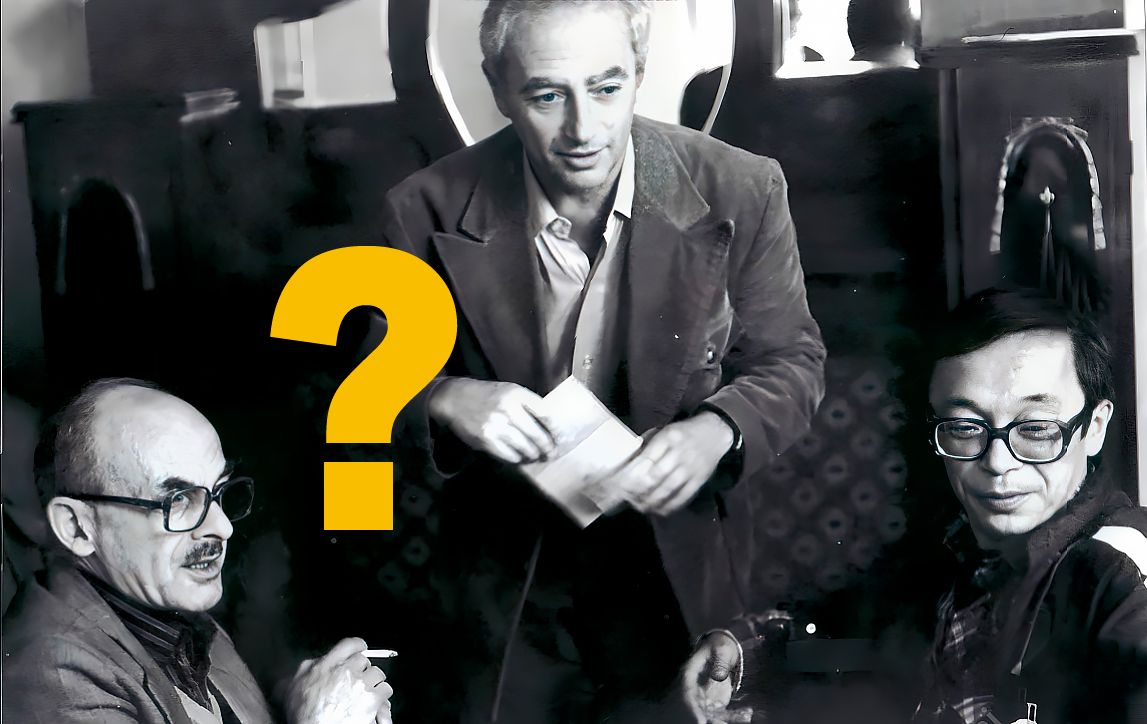 Булат Окуджава, Александр Городницкий и Юлий Ким, Москва, 1986 год / gorodnitsky.com