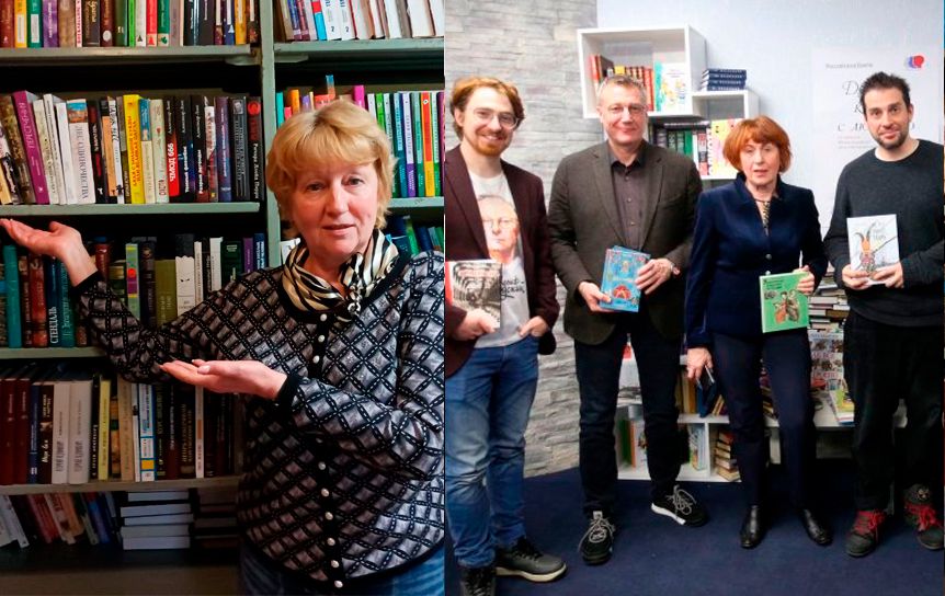 Библиотеки Донецка получили от «Российской газеты» тысячу книг / Сергей Куксин, Елена Мелихова