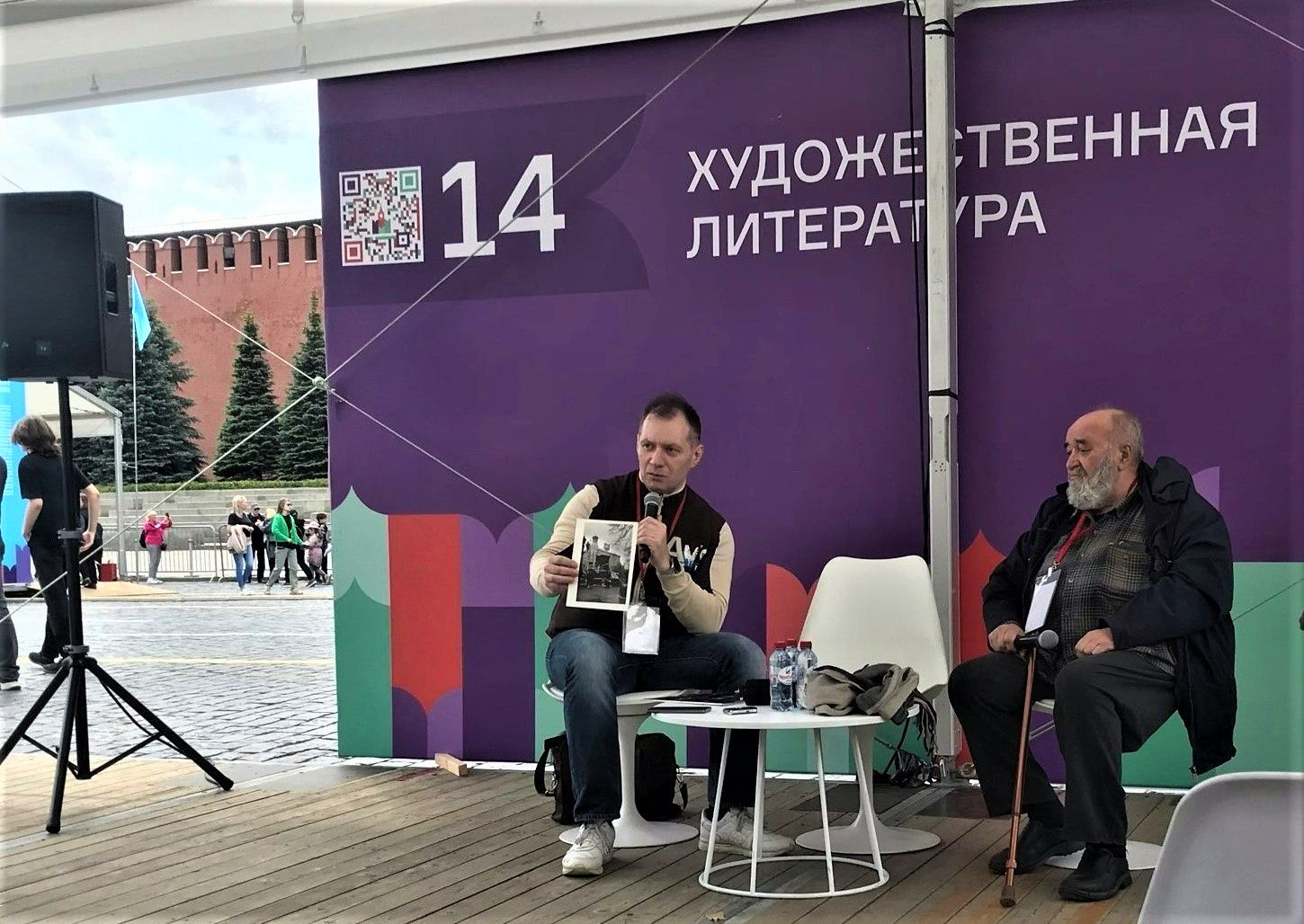 Даниил Духовской (слева) и Евгений Попов (справа) / Марина Масалитина